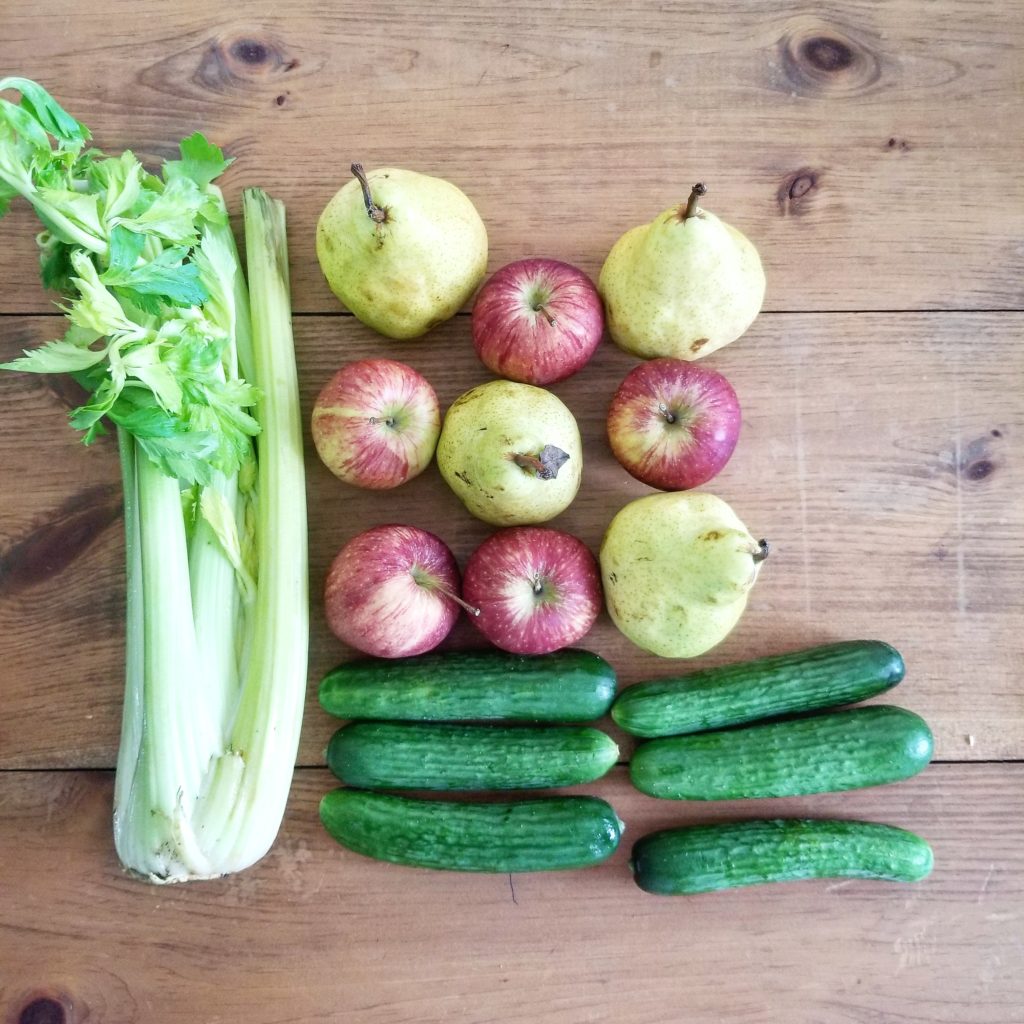 fruits et légumes - recette de jus